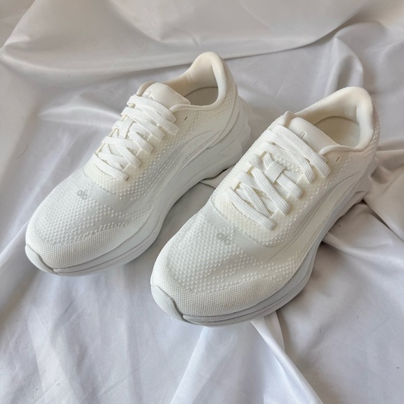 Alo Runner Sneakers in White - Picture 2 of 5